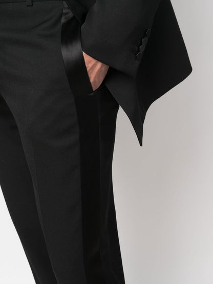 Straight leg trousers