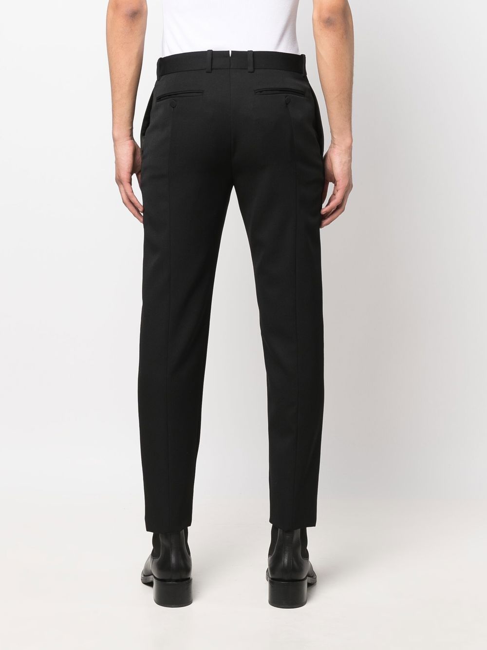 Straight leg trousers