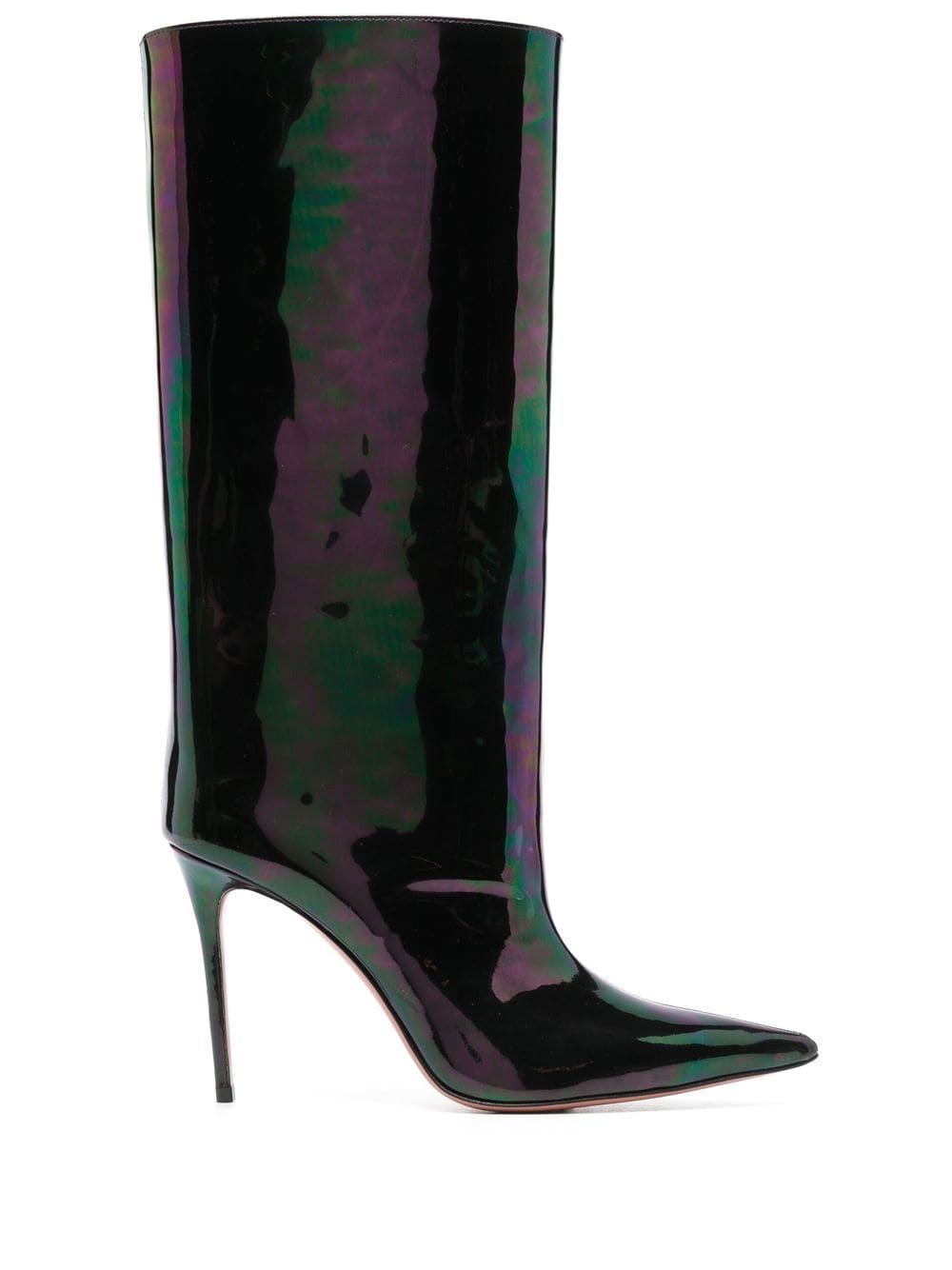 Fiona patent boots