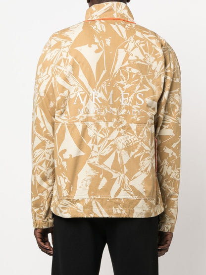 Camou print cotton jacket