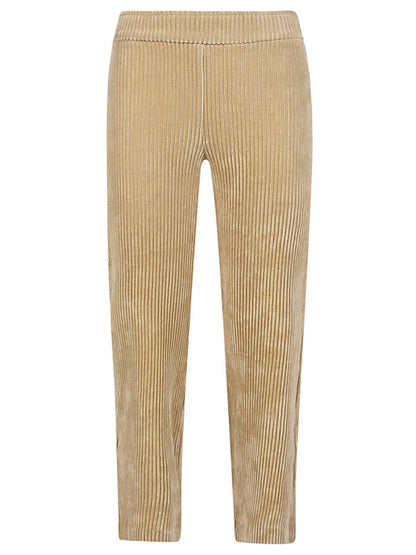 Cropped corduroy trousers