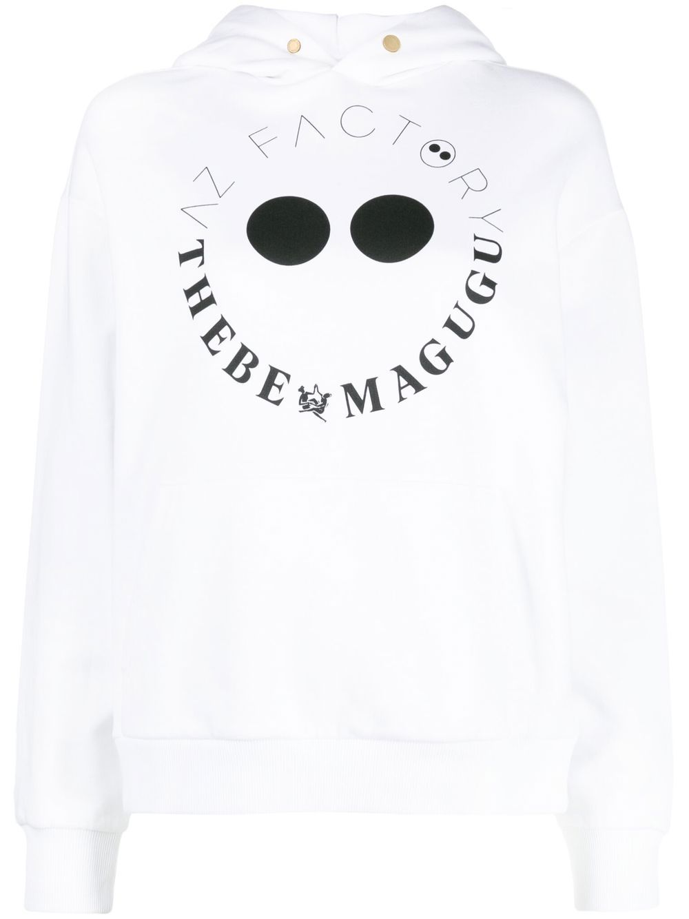 Logo cotton hoodie