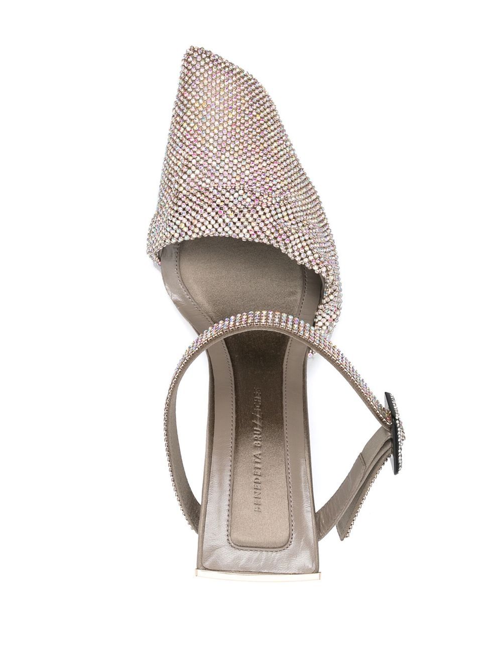 Elena rhinestones slingback pumps