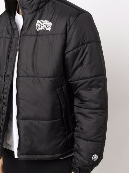 Logo puffer down jacket