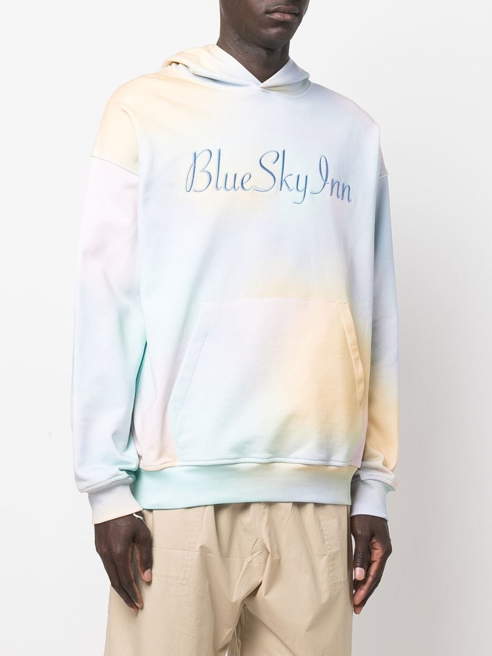 Cotton tie-dye hoodie