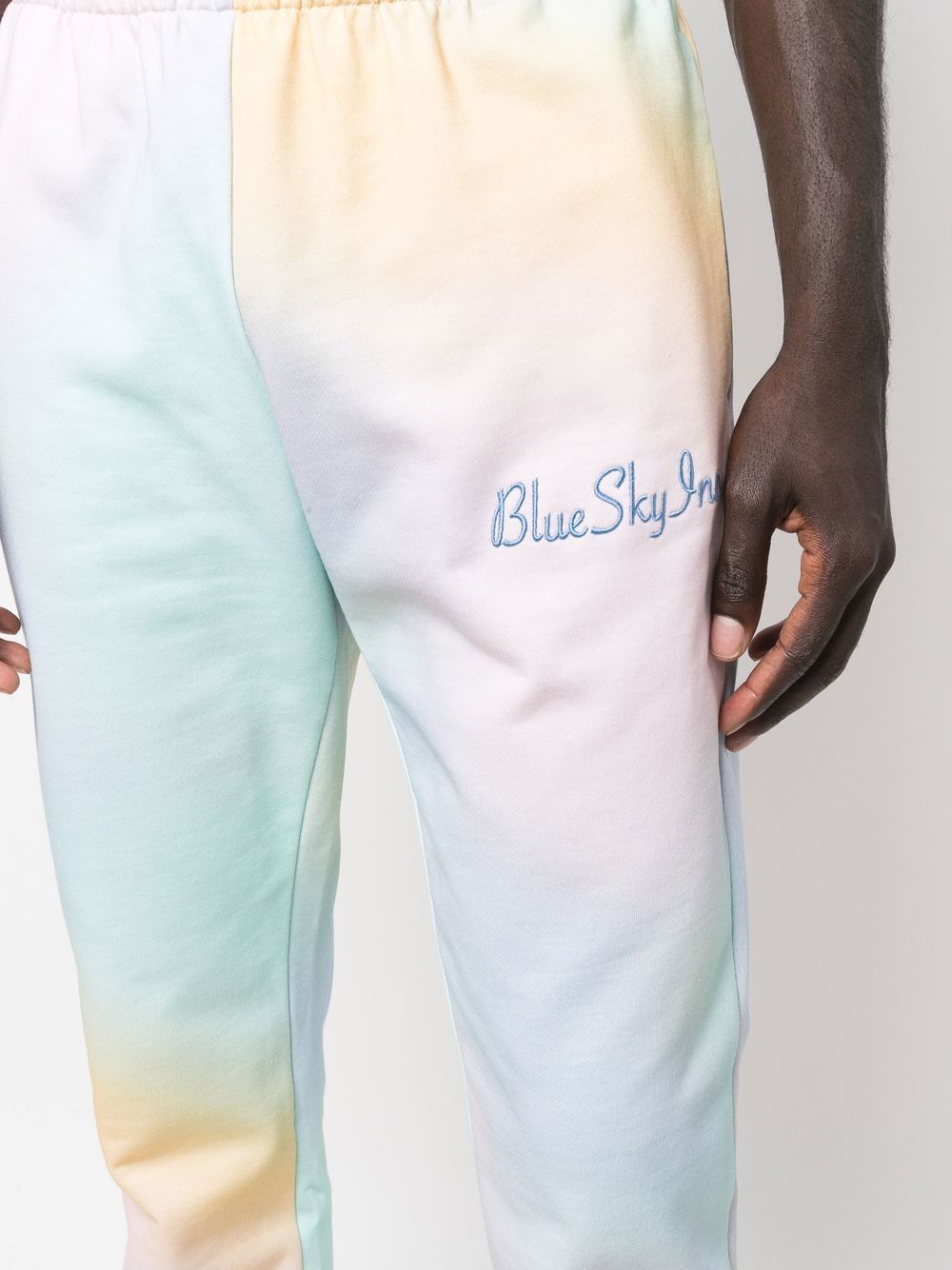 Cotton tie-dye sweatpants