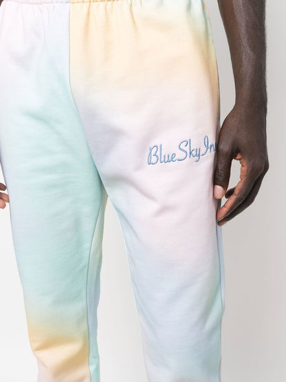 Cotton tie-dye sweatpants