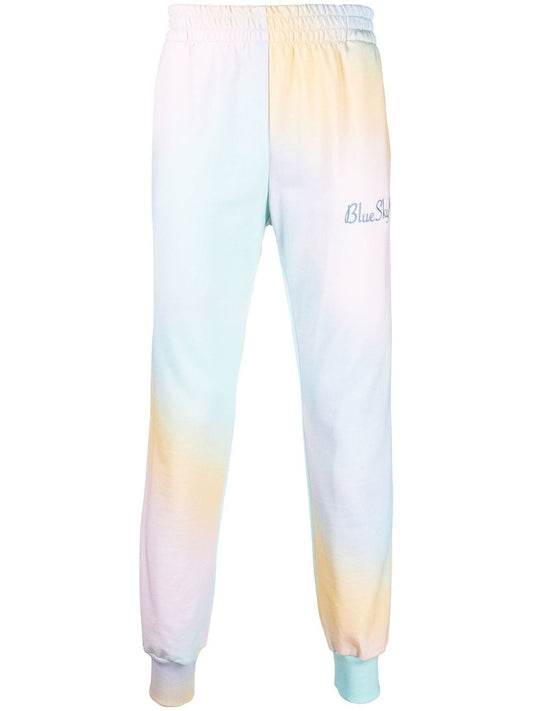 Cotton tie-dye sweatpants