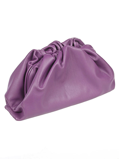 Teen pouch leather clutch