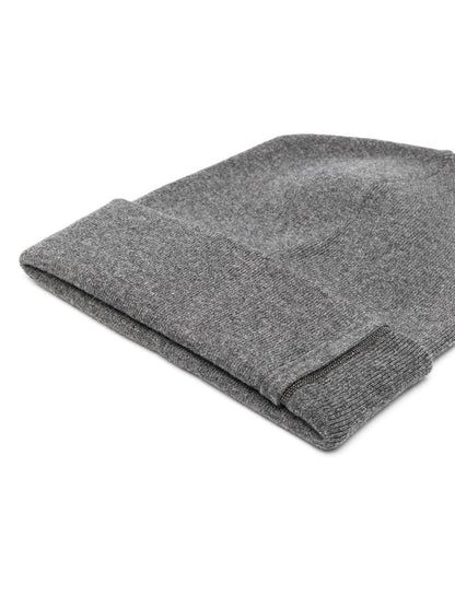 Cashmere beanie hat