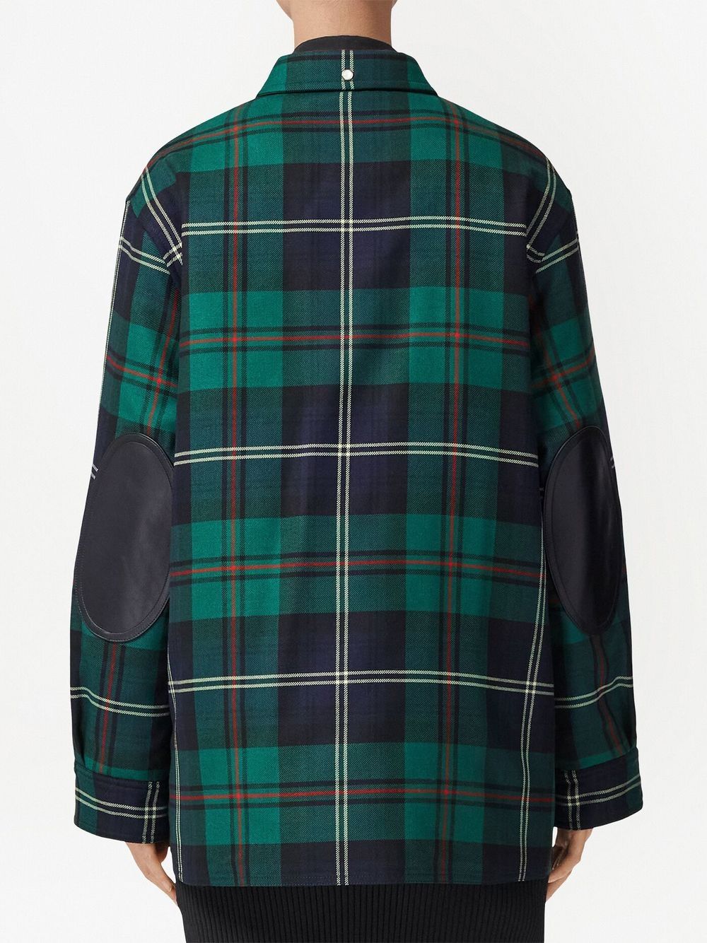 Wool tartan shirt