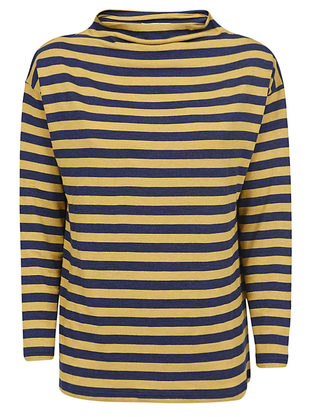 Wool blend striped sweater