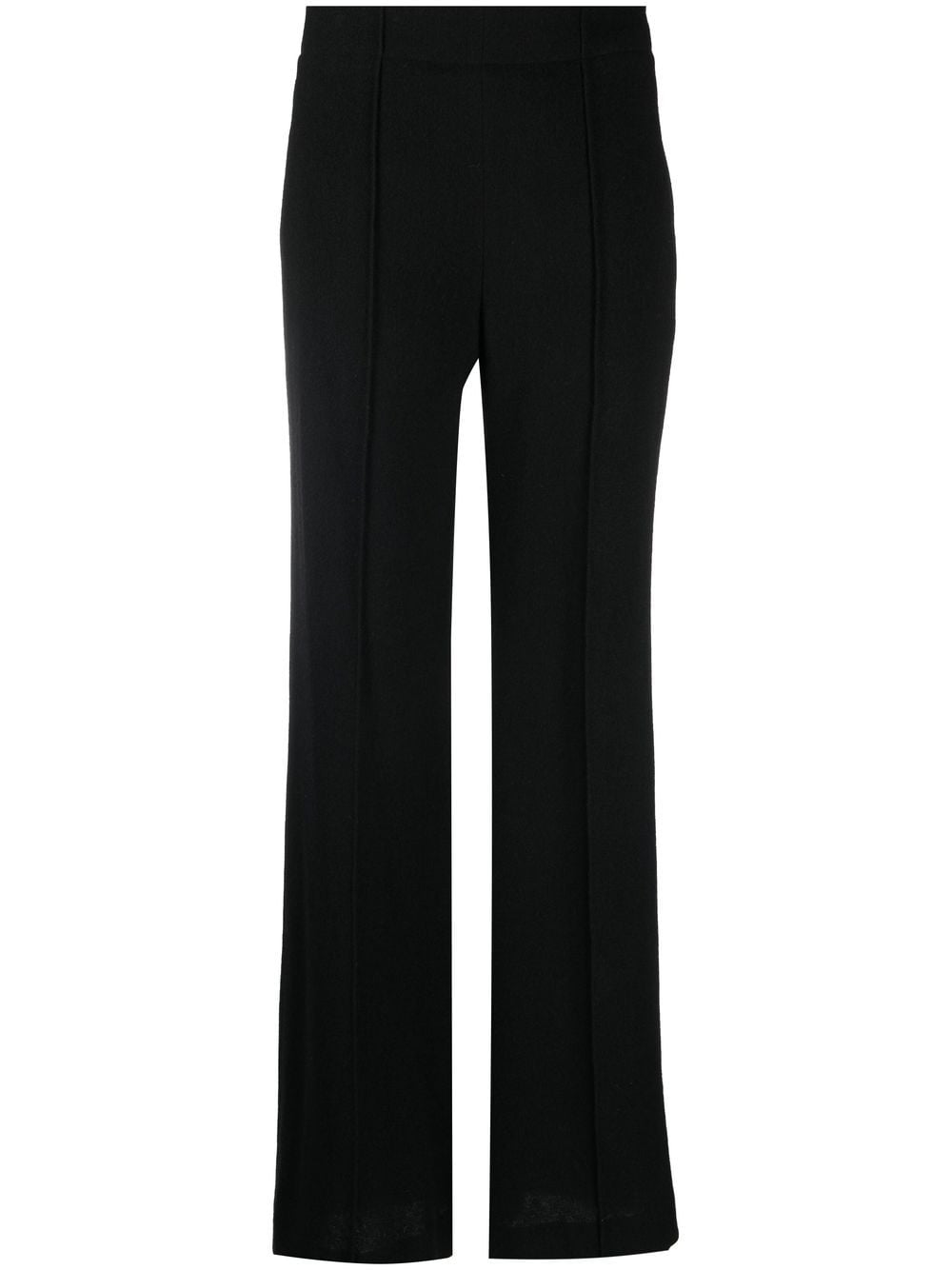 Flare leg trousers