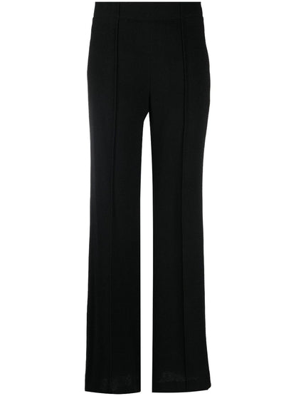 Flare leg trousers