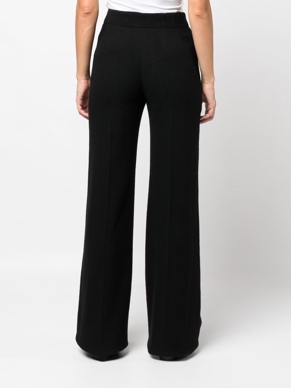 Flare leg trousers