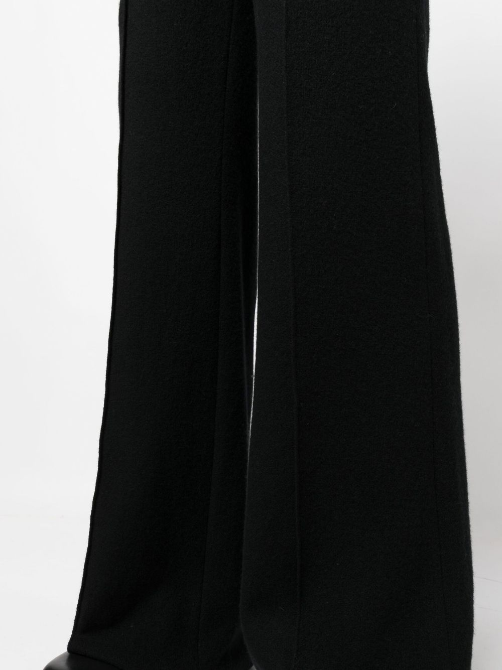 Flare leg trousers