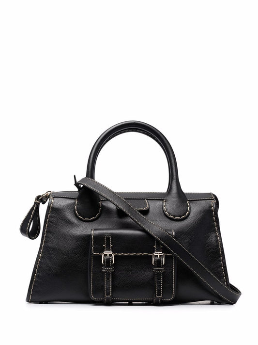 Edith medium leather handbag