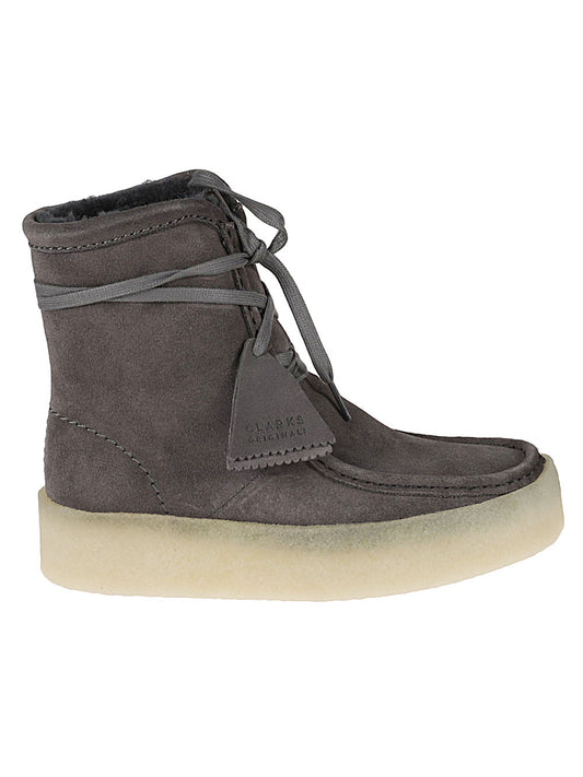 Wallabee cup hi  suede boots