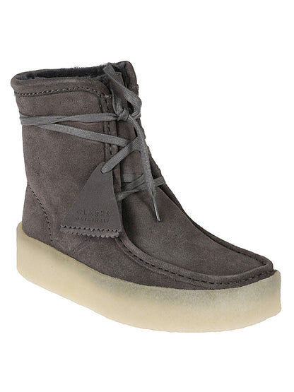 Wallabee cup hi  suede boots