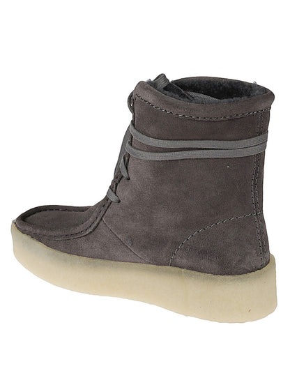 Wallabee cup hi  suede boots