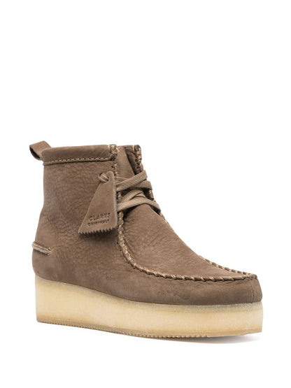 Wallabee craft suede ankle boots