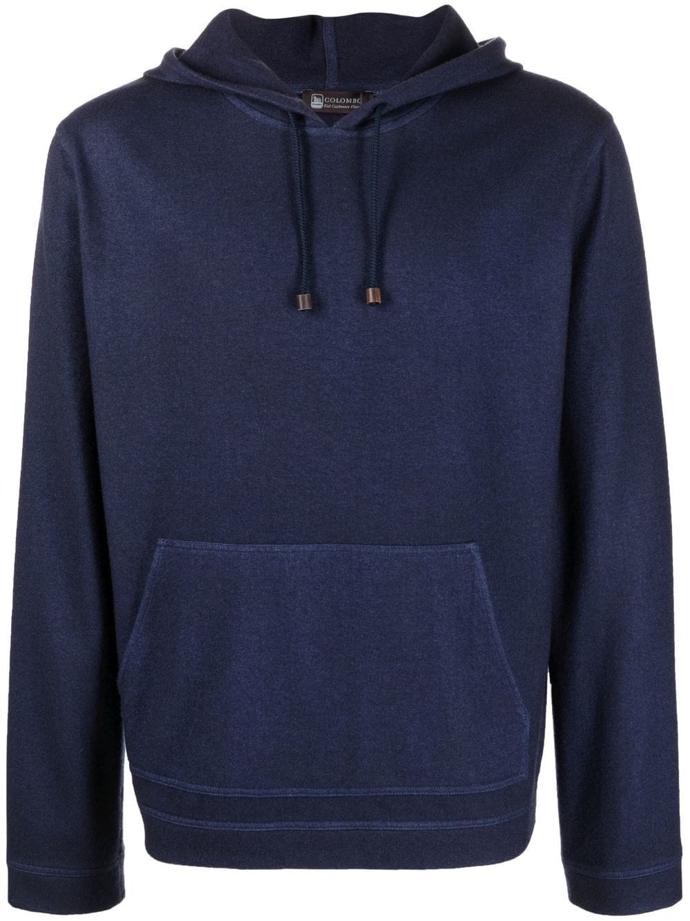 Silk blend cashmere hoodie