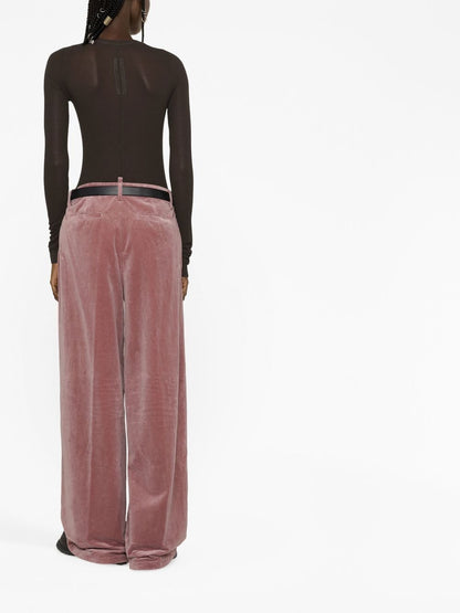 Wide leg trousers