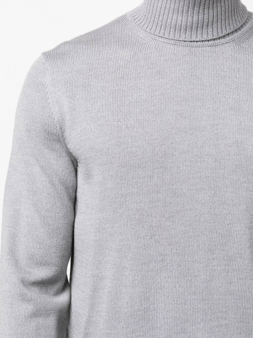 Wool turtle-neck jumper