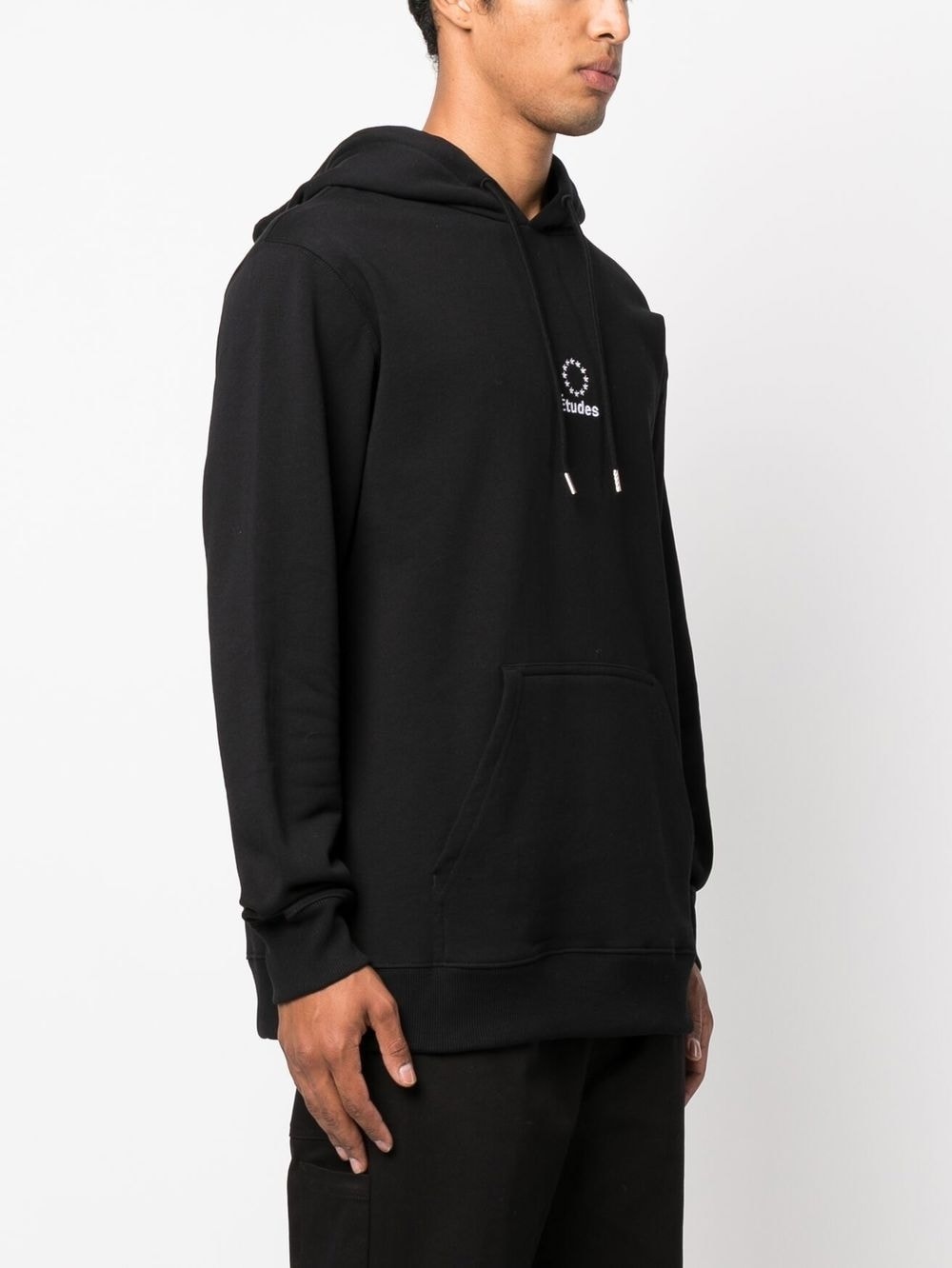 Organic cotton logo hoodie