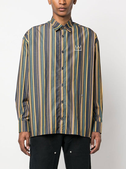 Organic cotton striped shirt