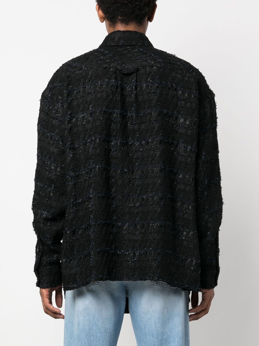 Overzied wool shirt