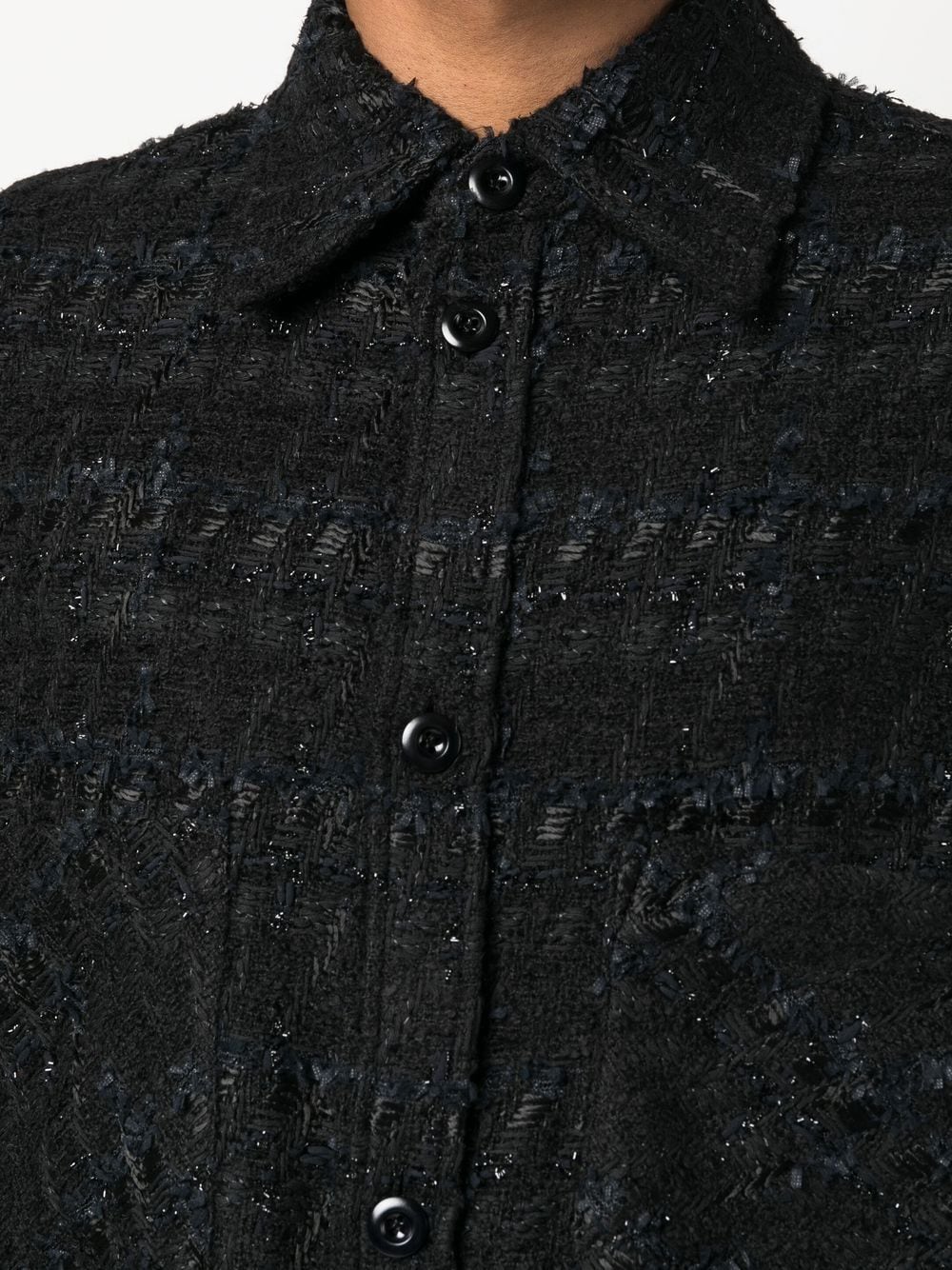 Overzied wool shirt