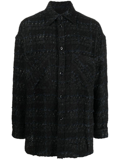 Overzied wool shirt