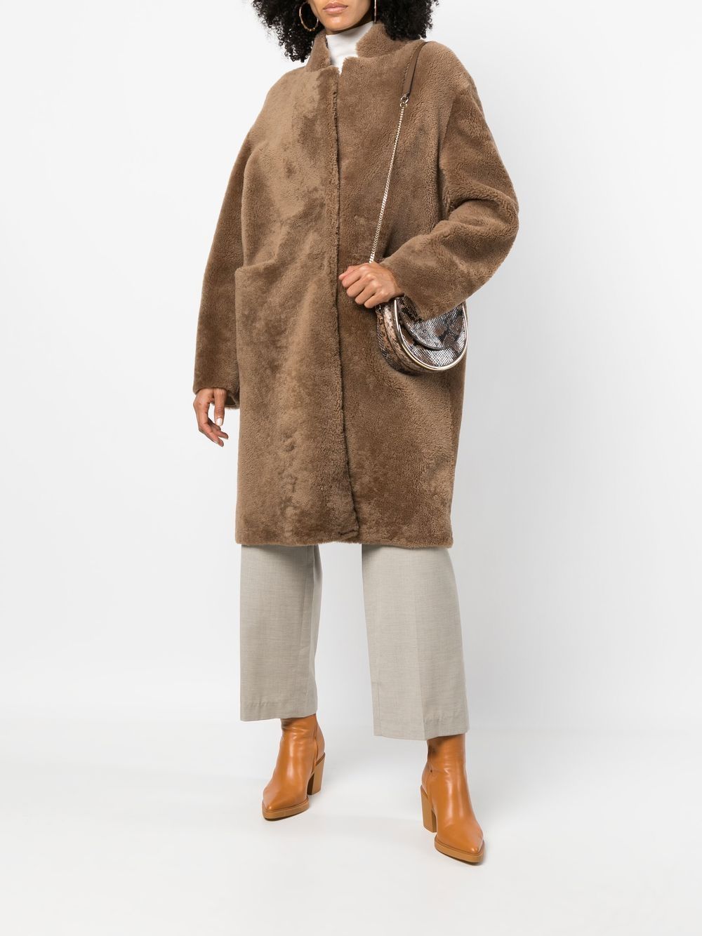 Long reversible coat