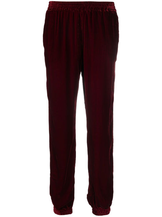 Velvet sweatpants