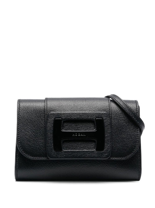 Leather crossbody bag