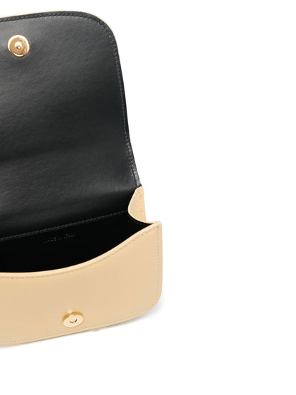 Halo leather mini crossbody bag