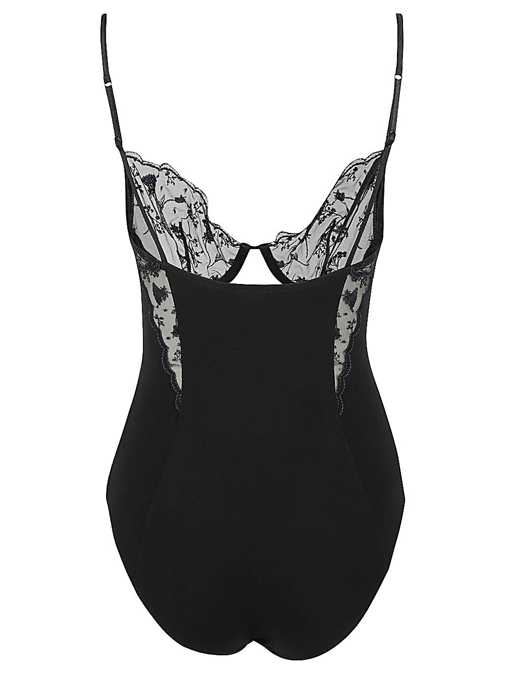 Midnight botanica underwired bodysuit