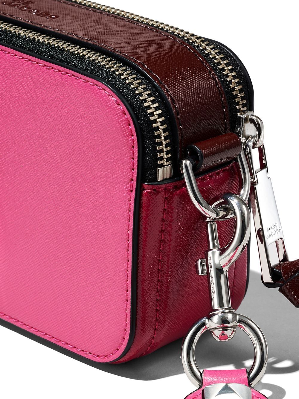 Snapshot leather crossbody bag