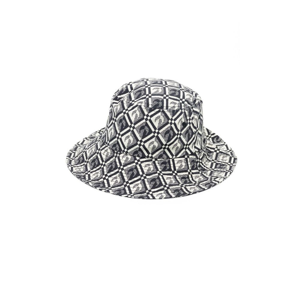 Moon print bucket hat