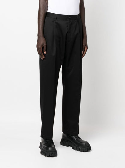 Wool chino trousers