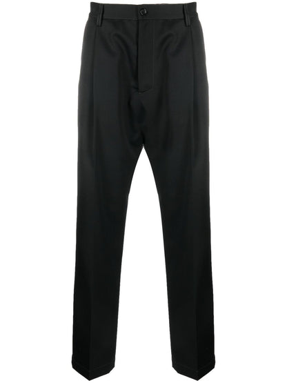 Wool chino trousers