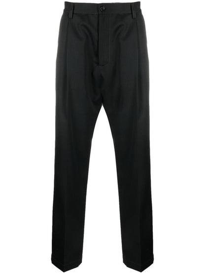 Wool chino trousers