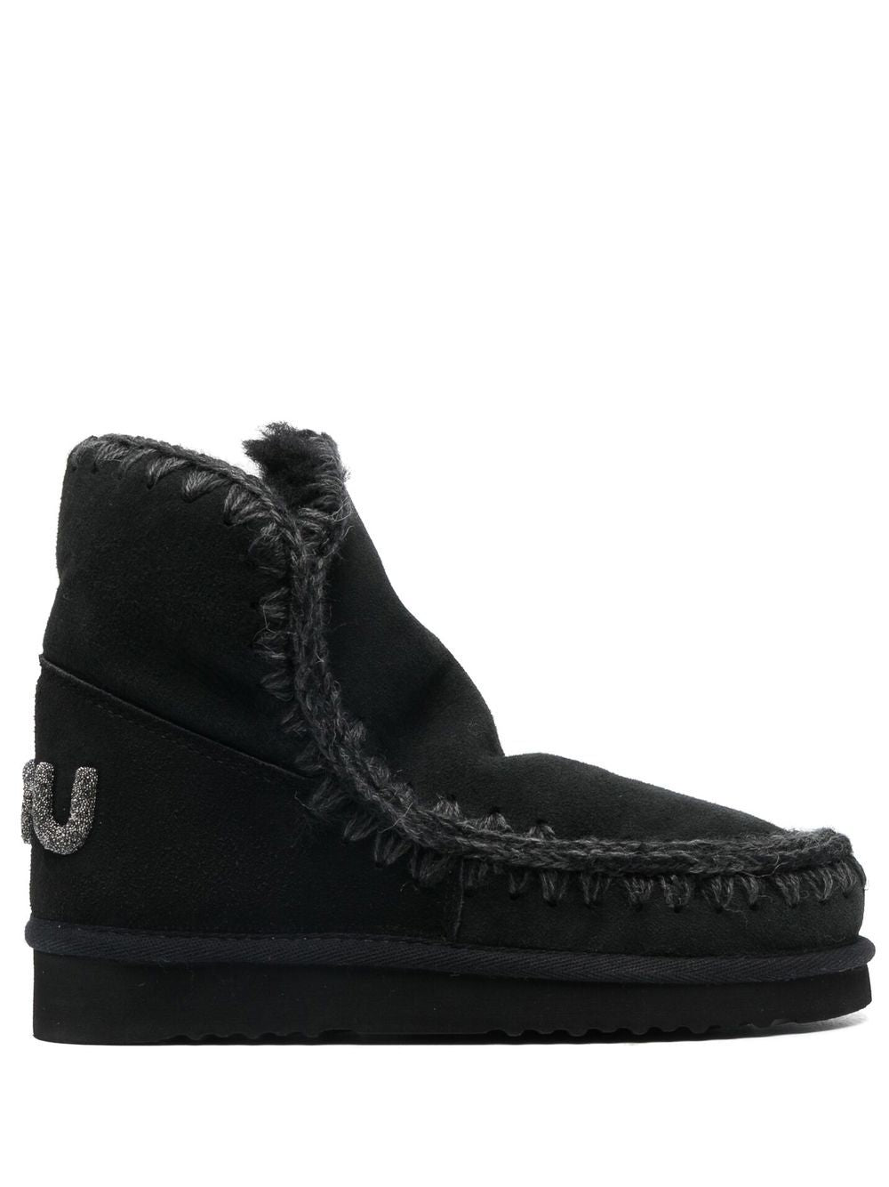 Eskimo 18 glitter logo ankle boots