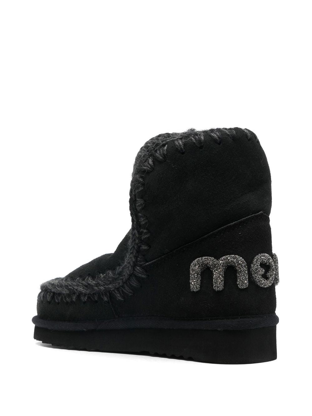 Eskimo 18 glitter logo ankle boots