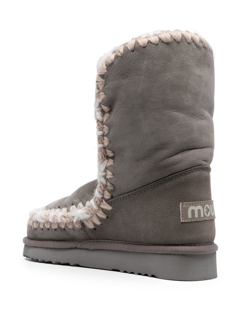 Eskimo overstitching boots