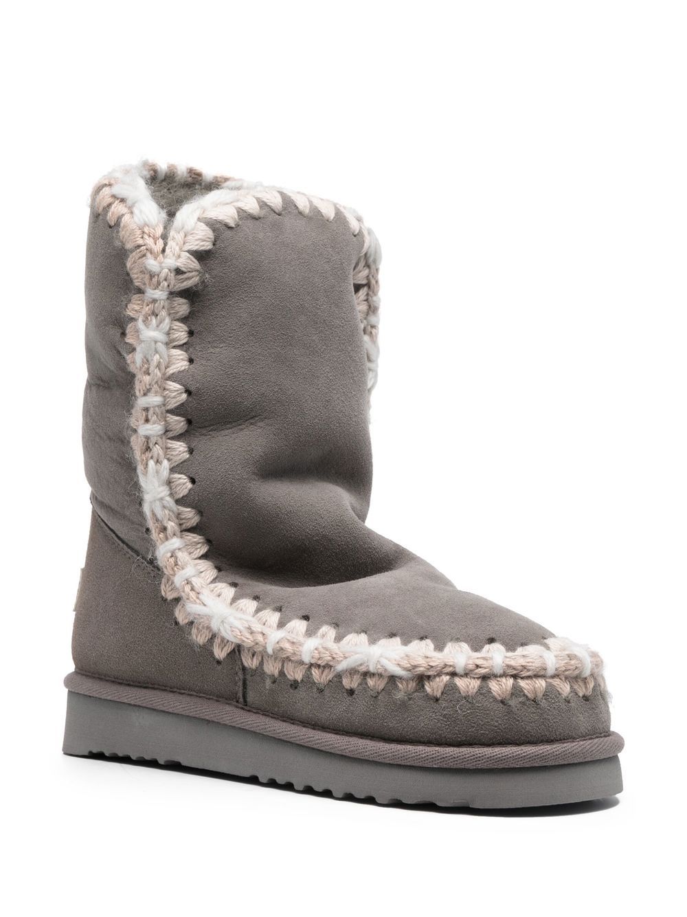 Eskimo overstitching boots