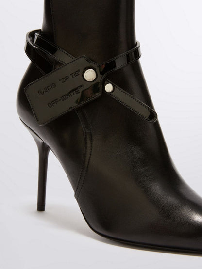 Leather ankle boots