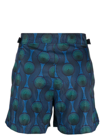 Printed swim shorts