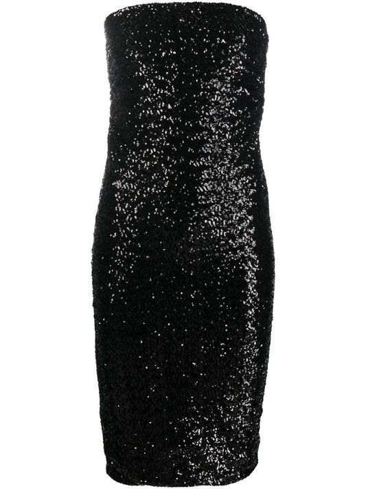 Sequins longuette pencil skirt